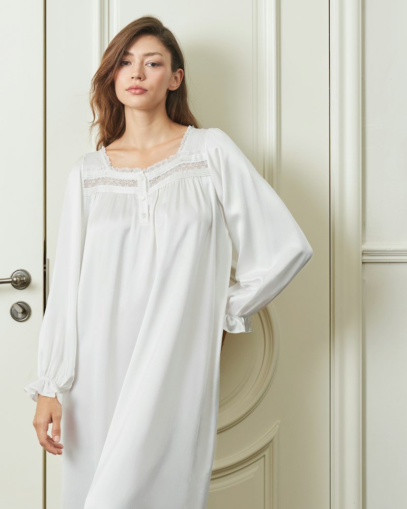 Long Sleeve Winter Nightdress — Nightwear & Sleepwear price in Pakistan
